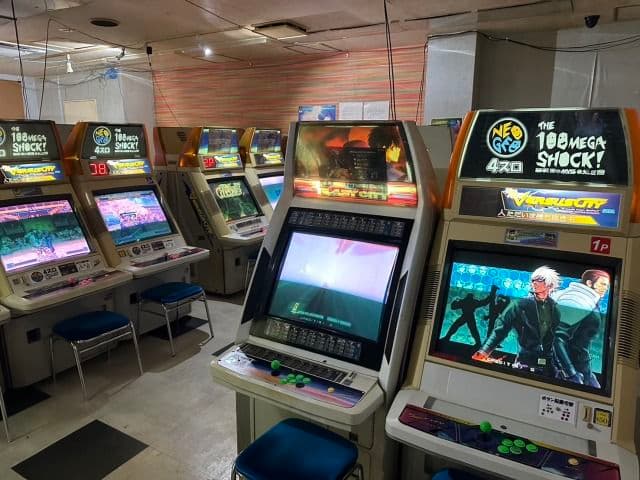 Fighting Games no arcade de Akihabara, 1991