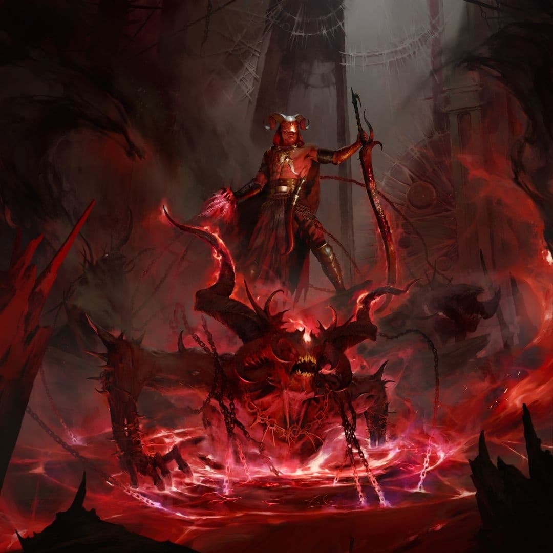 Ilustração do Warlock, Diablo 4 Lord of Hatred